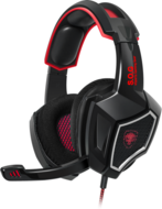 Spirit of Gamer - XPERT H500 - Fekete/Piros