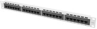 Lanberg - Patch Panel 24 port 1U cat6 - PPU6-1024-S