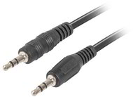 Lanberg stereo cable Mini Jack(M)->Mini Jack(M) 1.2m