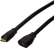 LOGILINK - USB 2.0 extension cable, Micro-B, 5m