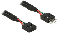 Delock - 83873 - USB 2.0 Pin header Extension Cable 10 pin male / female 25 cm