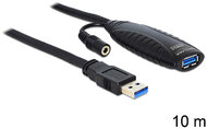 Delock - 83415 - USB 3.0 aktív hosszabbító kábel, 10 m