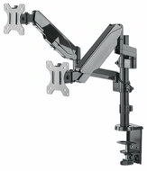 Manhattan - Dupla LED/LCD asztali kar LED/LCD 17"-32" 2x8kg gázrugóval - 461597