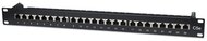 Manhattan - CAT5e FTP árnyékolt patch panel, 24 portos, 1U - 513487