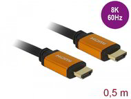 Delock - 85726 - Cable HDMI M/M V2.1 0.5m 8K 60HZ Black