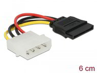 Delock - 60112 - Átalakító - 60112 (SATA 15 tűs - Molex 4 tűs, anya/apa, 6cm)