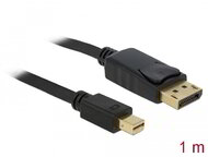 Delock - 82698 - Kábel (Mini Displayport -> Displayport, apa/apa, 1m)