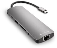 Sharkoon - USB 3.0 Type C Combo Adapter - Szürke