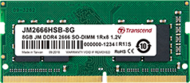 Notebook DDR4 Transcend JetRam 2666MHz 8GB - JM2666HSB-8G
