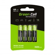Green Cell 4x AA HR6 2600mAh akkumulátor