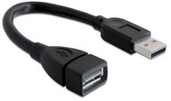 Akyga - USB A (m) / USB A (f) 15cm - AK-USB-23