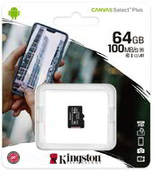 Kingston - MICROSDXC Canvas Select Plus 64GB - SDCS2/64GBSP