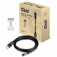 CLUB3D - DisplayPort 1.4 - DisplayPort 1.4 HBR3 8K60Hz hosszabbító kábel 2m - CAC-1022