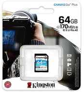 KINGSTON - SDXC CANVAS GO! PLUS 64GB - SDG3/64GB