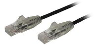 Startech - UTP Cat6 slim patch kábel 2,5m - N6PAT250CMBKS