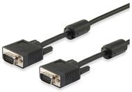 Equip - VGA összekötő kábel (dupla árnyékolás, ferrit gyűrű) 20m - 118816