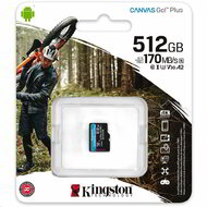 Kingston - MICROSDXC Canvas Go! Plus 512GB - SDCG3/512GBSP