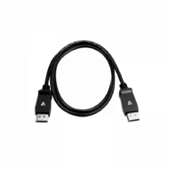 V7 - Displayport 1.4 összekötő kábel 1m - V7DPPRO-1M-BLK