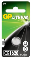 GP CR1620 lítium gombelem 1db/bliszter