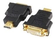 Gembird HDMI -> DVI-D M/F adapter fekete