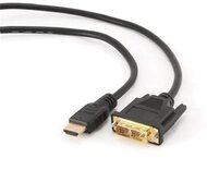 Gembird Monitor Jelkábel HDMI -> DVI-D 1,8m Black