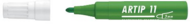 ICO Artip 11 zöld flipchart marker