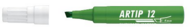 ICO Artip 12 zöld flipchart marker