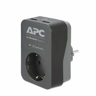 APC - Essential SurgeArrest 1 Outlet 2 USB - PME1WU2B-GR