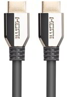 LANBERG - HDMI 2.1 összekötő kábel 1,8m - Fekete - CA-HDMI-30CU-0018-BK