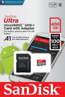 SANDISK - Ultra microSDXC 400GB + adapter - SDSQUA4-400G-GN6MA