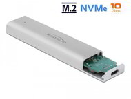 DELOCK - Külső Ház M.2 NVMe PCIe SSD USB 3.2 Gen 2 Type-C - 42634