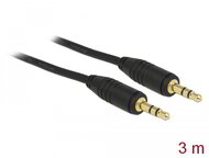 DELOCK - Stereo Jack kábel 3.5 mm 3 pin apa > apa 3m - 83748