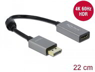 DELOCK - Active DisplayPort 1.4 to HDMI Adapter 4K 60Hz - 66436
