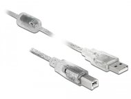 DELOCK - USB A -> USB B M/M adatkábel 1m - 83892