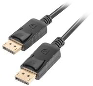 LANBERG - Displayport 1.2 összekötő kábel 0,5m - CA-DPDP-10CC-0005-BK