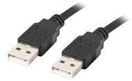 LANBERG - USB-A 2.0 összekötő kábel 0,5m - CA-USBA-20CU-0005-BK