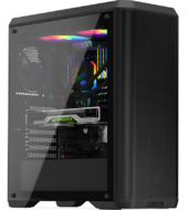 SilentiumPC - Ventum VT4V TG - Fekete - SPC293