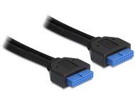 DELOCK Cable USB 3.0 pin header female / female 45cm (83124)