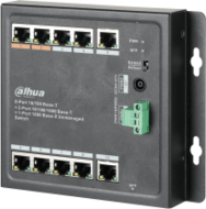 Dahua Menedzselhető PoE switch Fali - PFS3111-8ET-96-F (8 port 100Mbps PoE (96W) + 2port 1Gbps + 1 SFP)