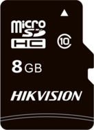 Hikvision - microSDHC 8GB + adapter - HS-TF-C1(STD)/8G/ADAPTER