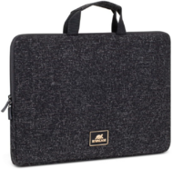 RivaCase - 7915 Laptop sleeve with handles 15,6" Black