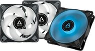 COOLER ARCTIC P12 PWM PST RGB 0dB (Black) 3db Value Pack