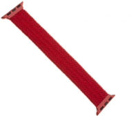 FIXED - Elastic nylon strap Nylon Strap for Apple Watch 42/44mm, size L, red - FIXENST-434-L-RD