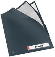 Leitz COSY Privacy A4 PP bársony szürke rendszerező genotherm