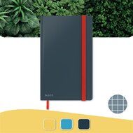 Leitz COSY Soft touch A5 bársony szürke kockás jegyzetfüzet