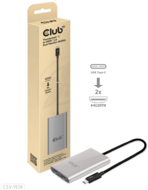 Club3D Thunderbolt™ 3 to Dual HDMI™ 2.0 4K60Hz UHD Adapter - CSV-1574