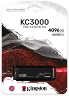 Kingston - KC3000 PCIe 4.0 NVMe M.2 SSD 4096GB - SKC3000D/4096G