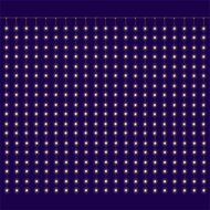 Home MLF 400/WW 2x2m/400 LED/kül-beltéri melegfehér Micro LED-es karácsonyi fényfüggöny
