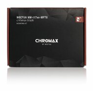 Processzor hűtő lefogató Noctua NM-i17xx-MP78 chromax.black Intel LGA 1700