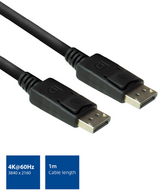 ACT - AC3900 DisplayPort cable male - male 1m Black - AC3900